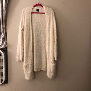 American eagle long fuzzy sweater. Size L